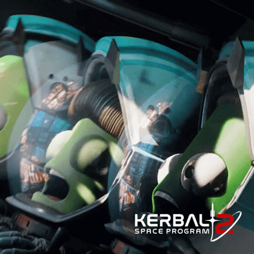 Kerbal Space Program 2 Flying Scream GIF