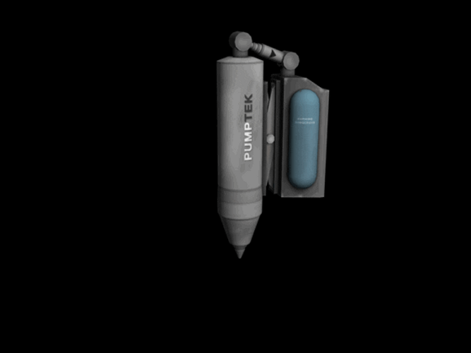 Kerbal Space Program Pump Drill Animation GIF 