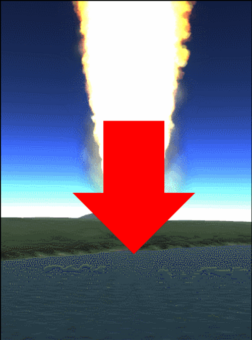 Kerbal Space Program Red Arrow Crash GIF