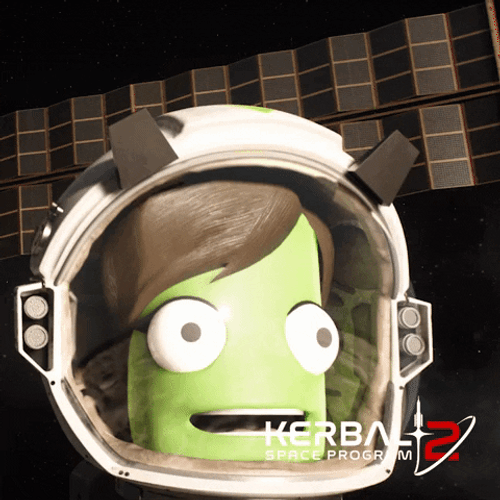 Kerbal Space Program Wow Face GIF