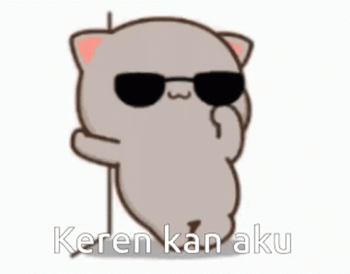 Keren Kan Aku Goma Cat GIF