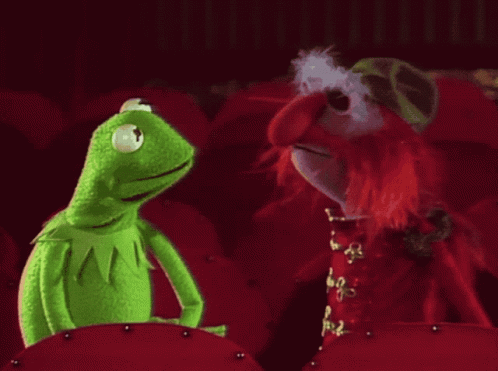 Kermit And Animal Beaker Muuppets GIF
