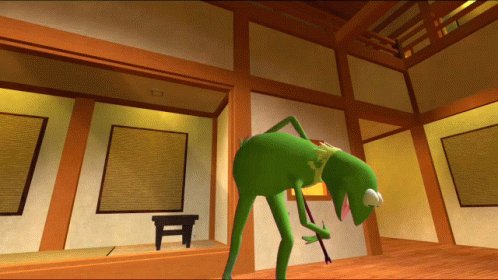 Kermit Weird Dancing GIF