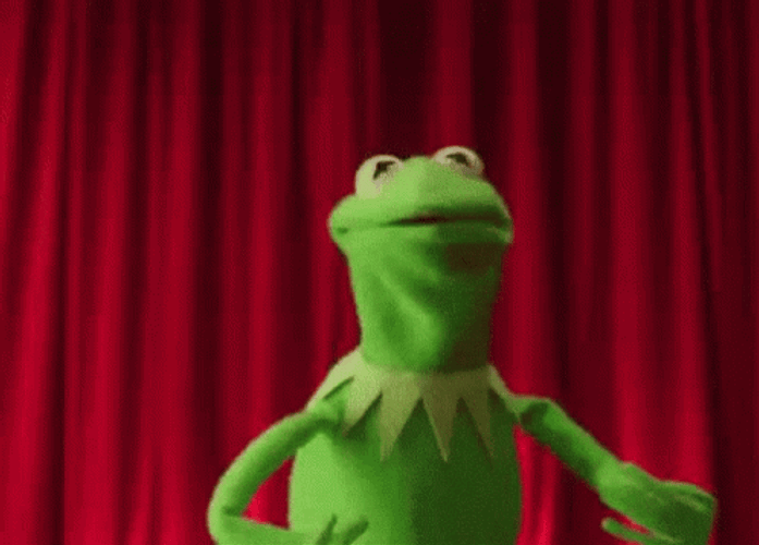 Kermit Dancing On Stage GIF