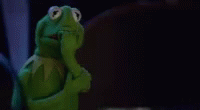 Kermit The Frog Anxiously Waiting GIF