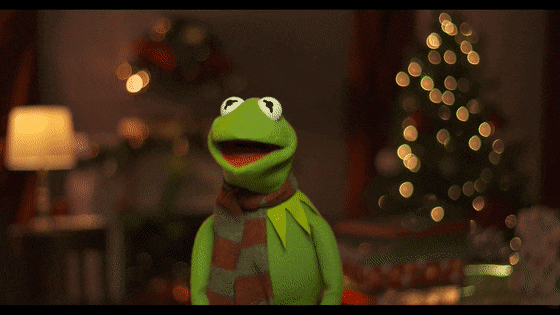 Kermit The Frog Christmas Season GIF