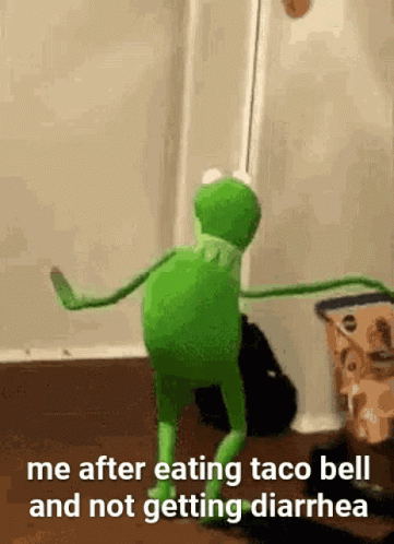Kermit The Frog Dancing Diarrhea GIF