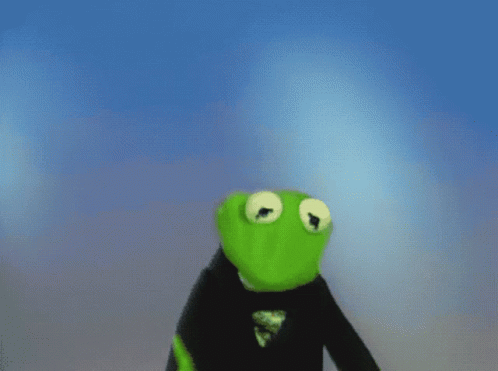 Kermit The Frog Dancing Singing GIF