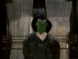 Kermit The Frog Detective Disguised Meme GIF