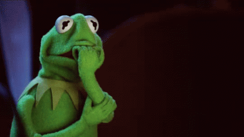 Kermit the Frog Hand to Mouth
