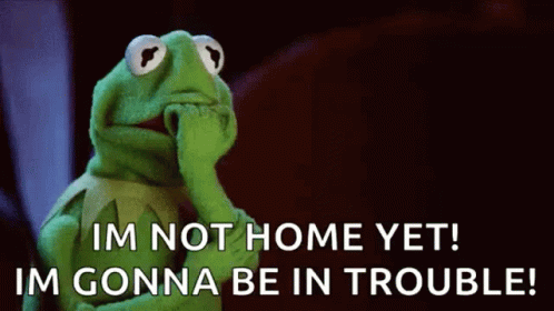 Kermit The Frog Im In Danger GIF