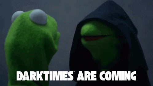 Kermit The Frog Is Wearing A Black Hooded Jacket While Kermit The Frog Is Wearing A Hooded Jacket . GIF