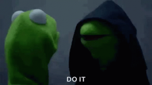 Kermit The Frog Is Wearing A Black Hoodie And Kermit The Frog Is Wearing A Black Hood . GIF