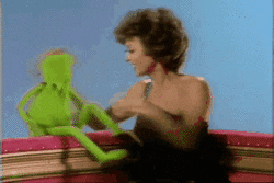 Kermit The Frog Rita Moreno Tickle Meme GIF