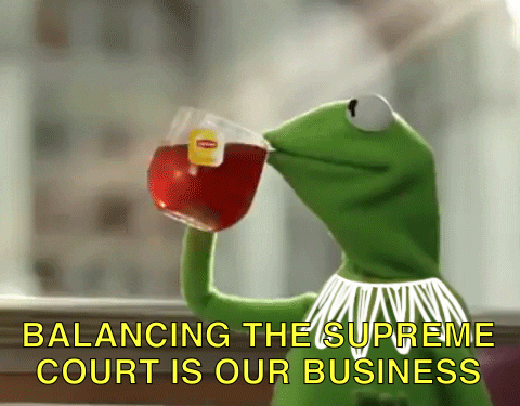 Kermit The Frog Supreme Court Meme GIF