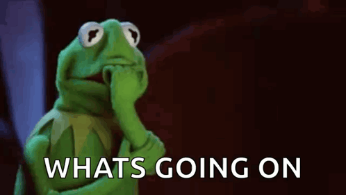 Kermit the Frog Thinking