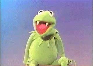 Kermit The Vampire Biting Meme GIF