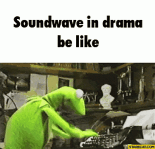 Kermit Typing Drama Soundwave GIF