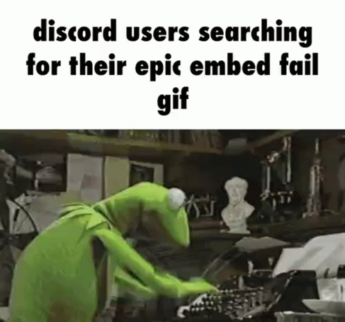 Kermit Typing Tell Me GIF