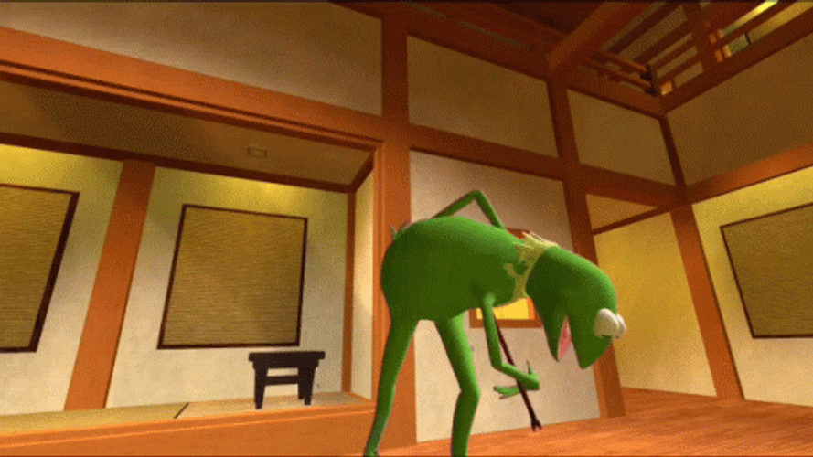 Kermit Weird Dancing GIF