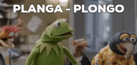 Kermit Yay Planga Plongo GIF