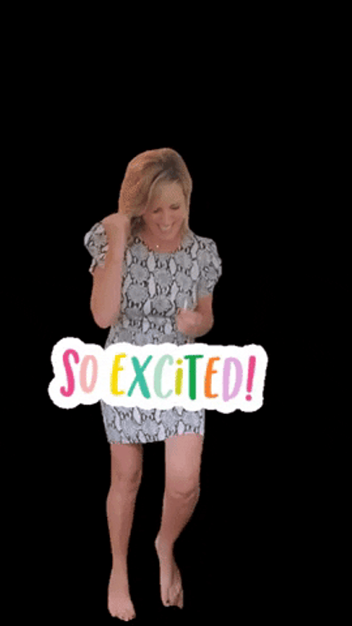 Kerry Barrett So Excited GIF