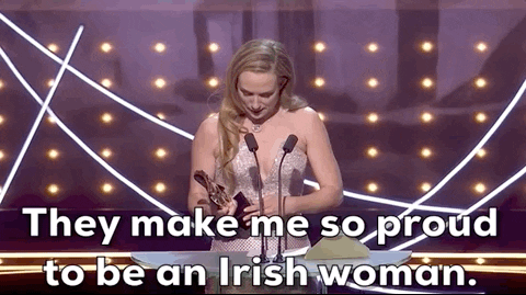 Kerry Condon Proud Irish Woman GIF