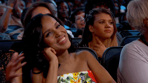 Kerry Washington On Always Bet Awards On Black GIF