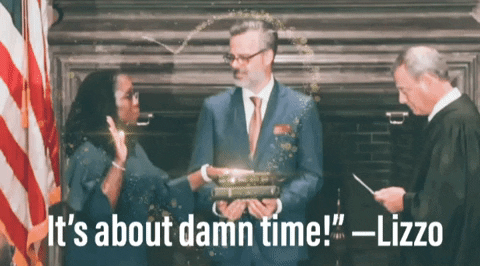 Ketanji Jackson Its About Damn Time GIF