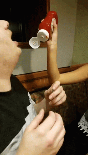 Ketchup Party Splash GIF