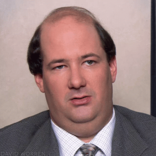 Kevin Malone The Office Fake Smile GIF
