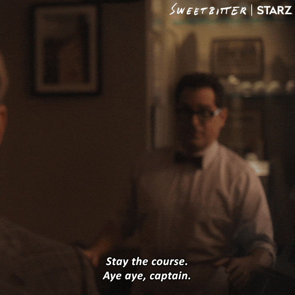 Kevin Costner Stay Course Aye Aye GIF
