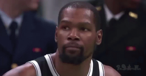 Kevin Durant Disapprove GIF