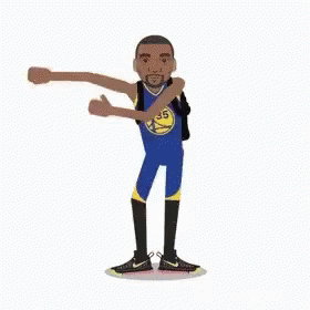 Kevin Durant Floss Dance GIF