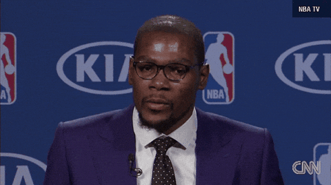 Kevin Durant Interview You Da Real Mvp GIF