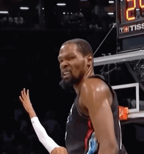 Kevin Durant Stank Face GIF