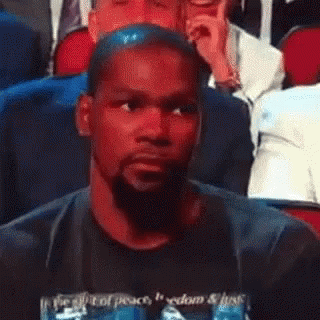 Kevin Durant Staring GIF
