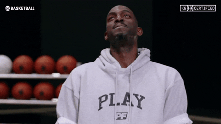 Kevin Garnett Speaking About A Player GIF