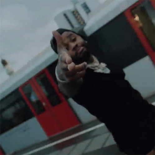 Kevin Gates Pointing GIF