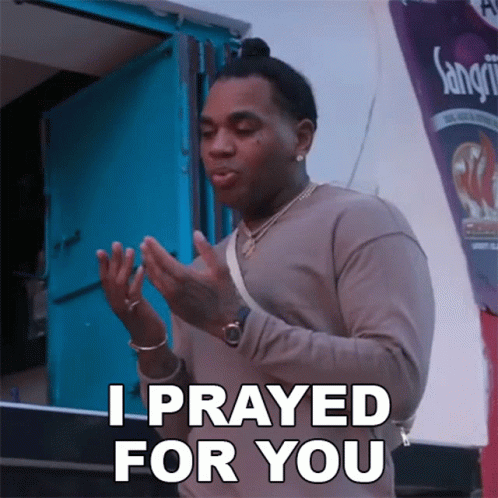 Kevin Gates Says I Prayed For You GIF