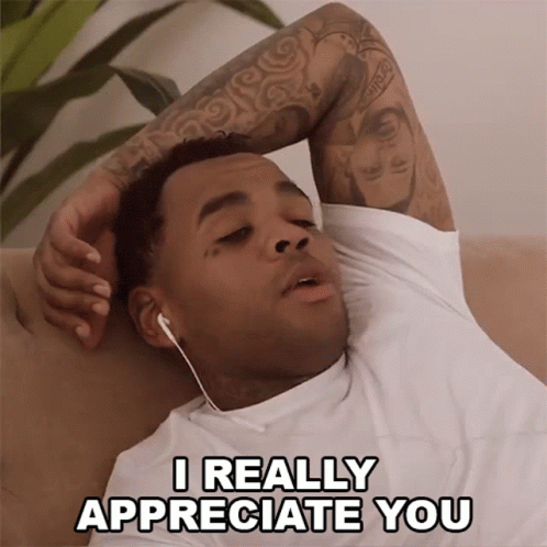 Kevin Gates Says I Really Appreciate You GIF