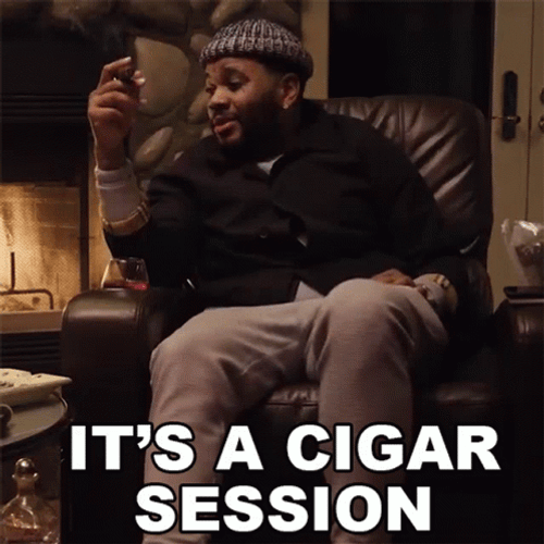 Kevin Gates Smoking Cigar GIF
