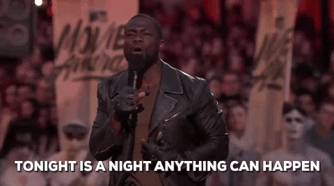 Kevin Hart Anything Can Damn Happen GIF