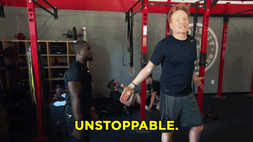 Kevin Hart Damn Unstoppable GIF