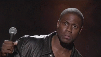 Kevin Hart Pause Blink GIF