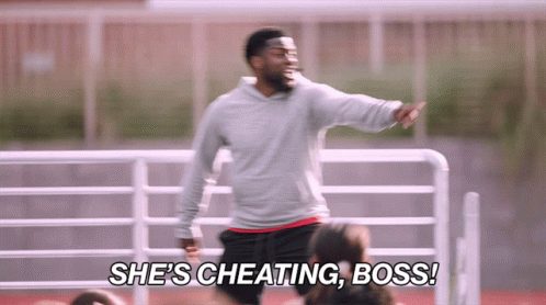 Kevin Hart Tells Boss His Cheating Wife GIF