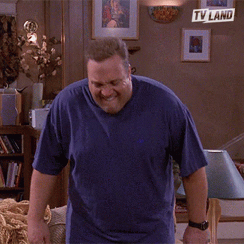 Kevin James Back Pain GIF