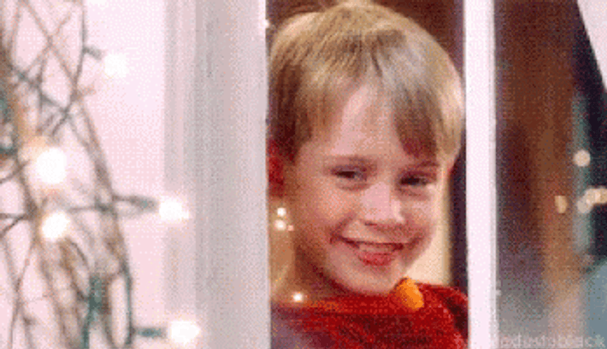 Kevin McCallister Happy Wave Hello GIF