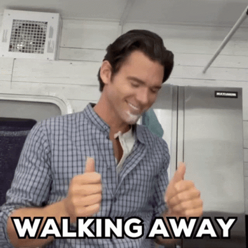 Kevin McGarry Walking Away Dancing GIF