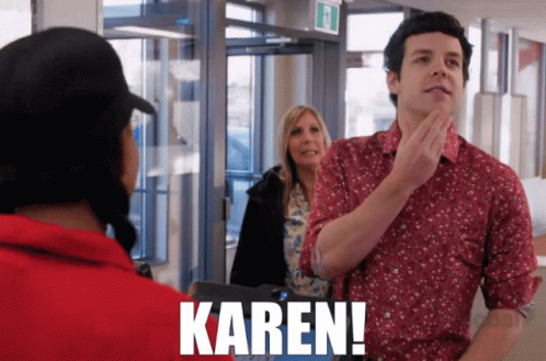 Kevin Michael Martin Calling Out Karen GIF